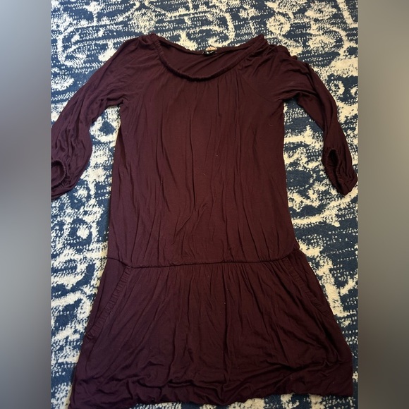 Theory Dark Purple Dress - Picture 1 of 3